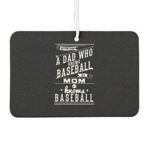 Baseball-Mama-Shirt Autolufterfrischer