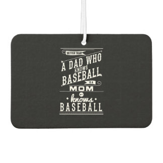 Baseball-Mama-Shirt Autolufterfrischer