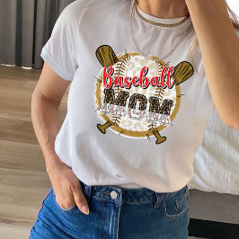 Baseball-Mama-Shirt, Baseball-T - Shirt