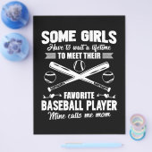 Baseball-Mama-Shirt Flyer (Einzeln)