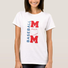 Baseball Mama Shirt für Frauen
