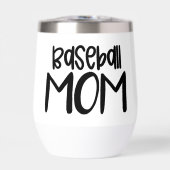 Baseball Mama - Sideline Sipper Wine Tumbler (Vorderseite)
