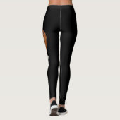 Baseball Mama Softball Mama Muttertag Leggings (Rückseite)