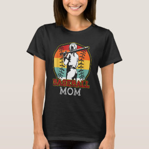 Baseball-Mama Softball-Mutter Mannschaftssport Für T-Shirt