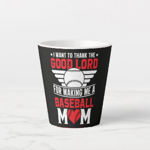 Baseball-Mama Sport-Elternteil Spiel-Tag Mutter Milchtasse