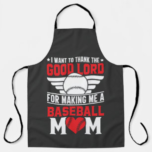 Baseball-Mama Sport-Elternteil Spiel-Tag Mutter Schürze