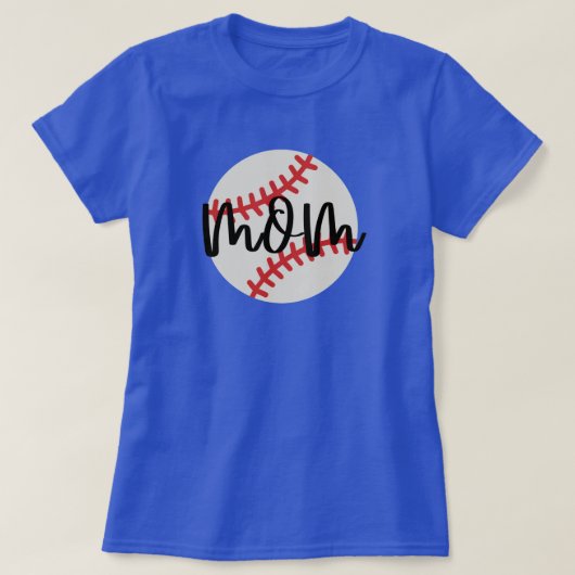 Baseball Mama Sporty T - Shirt (Design vorne)