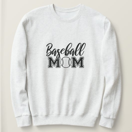 Baseball Mama Sweatshirt (Design vorne)