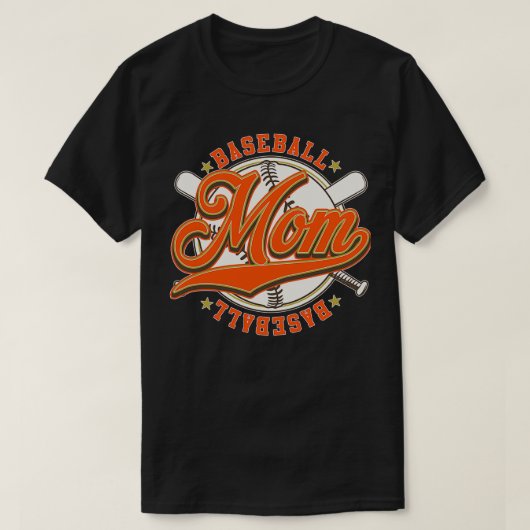 Baseball-Mama T-Shirt (Design vorne)