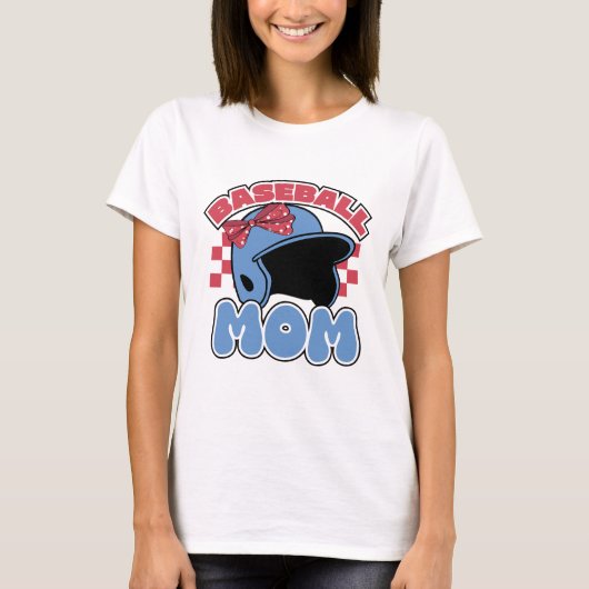 Baseball-Mama T-Shirt (Vorderseite)