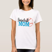 Baseball-Mama-T - Shirt (Vorderseite)