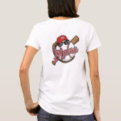 Baseball Mama T-Shirt (Rückseite)