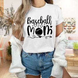 Baseball Mama T - Shirt, Baseball Mama T-Shirt