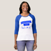 Baseball-Mama-T-Shirt T-Shirt (Vorne ganz)