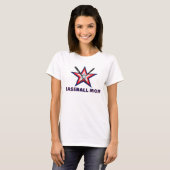 Baseball-Mama-T-Shirt T-Shirt (Vorne ganz)
