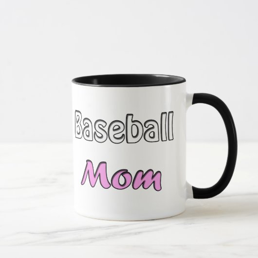 Baseball-Mama Tasse (Rechts)