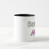 Baseball-Mama Tasse (Zentrum)