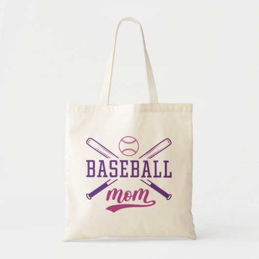 Baseball-Mama Tragetasche (Vorne)