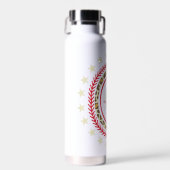 Baseball-Mama Trinkflasche (Vorne)