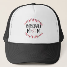 Baseball Mama Trucker Hat