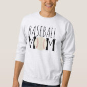 Baseball Mama Unisex Sweatshirt (Vorderseite)