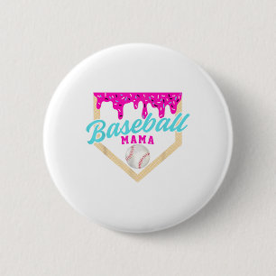 Baseball Mama Zuhause Tafel Eiscreme Tropfen mit S Button