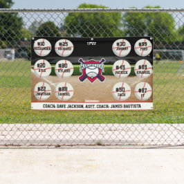 Baseball-Mannschaft Banner