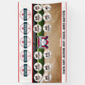 Baseball-Mannschafts-Sponsor Banner (Vertikal)