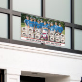 Baseball-Mannschaftsfoto Banner (Äußeres Gebäude)