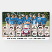 Baseball-Mannschaftsfoto Banner (Horizontal)