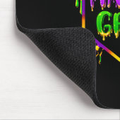 Baseball Mardi Gras Karneval Party Maske Eiscreme Mousepad (Ecke)