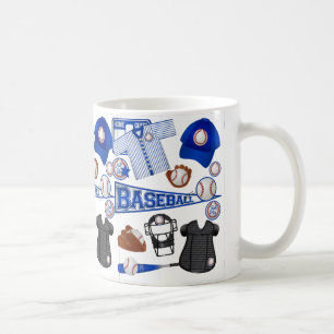 Baseball-Material Kaffeetasse
