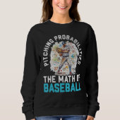 Baseball Math Teacher Mathematician Sport Baseball Sweatshirt (Vorderseite)
