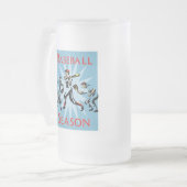 Baseball-Mattierte TASSE (Vorderseite Links)