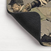 Baseball-Mauspad im coolen Retro-Stil Mousepad (Ecke)