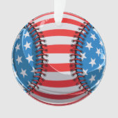 Baseball-Medaille Ornament (Vorderseite)