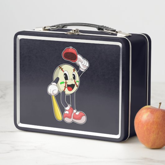 Baseball Metall Brotdose (Beispiel)