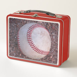 Baseball Metall Lunch Box
