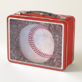 Baseball Metall Lunch Box (Rückseite)