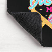 Baseball Mimi-Drip-Eiscreme-Baseballsaison Mousepad (Ecke)