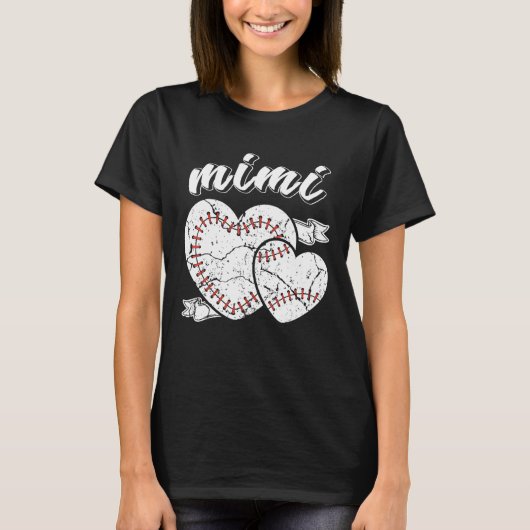 Baseball Mimi Herzball Cool Baseball Proud Grand T-Shirt (Vorderseite)