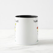 Baseball Mir Geht's Gut Tasse (Zentrum)