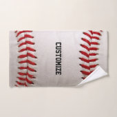 Baseball mit anpassbarem Text Handtuch (Handtuch)