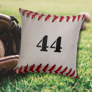 Baseball mit anpassbarer Nummer Kissen
