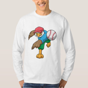 Baseball mit Baseballschläger T-Shirt