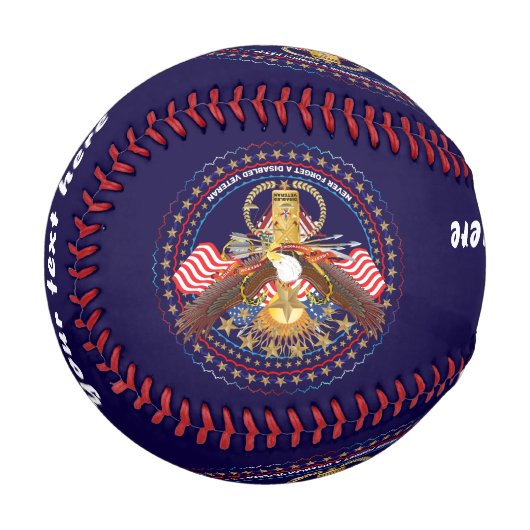 Baseball Mit Behinderung Veteran Tribute First Pit (Vorderseite Links)