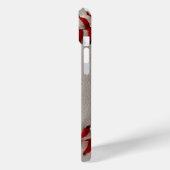 Baseball mit benutzerdefinierbarer Nummer Case-Mate iPhone Hülle (Rückseite / Links)