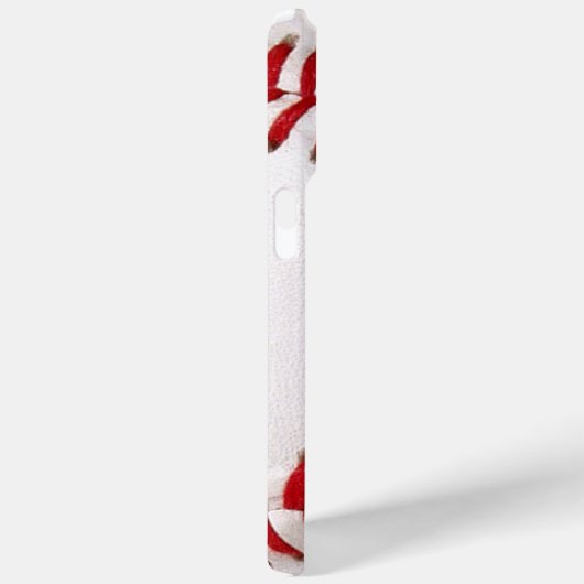 Baseball mit benutzerdefinierbarer Nummer Case-Mate iPhone Hülle (Rückseite / Rechts)