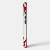 Baseball mit benutzerdefinierbarer Nummer Case-Mate iPhone Hülle (Rückseite / Links)