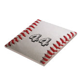 Baseball mit benutzerdefinierbarer Nummer Fliese (Seite)
